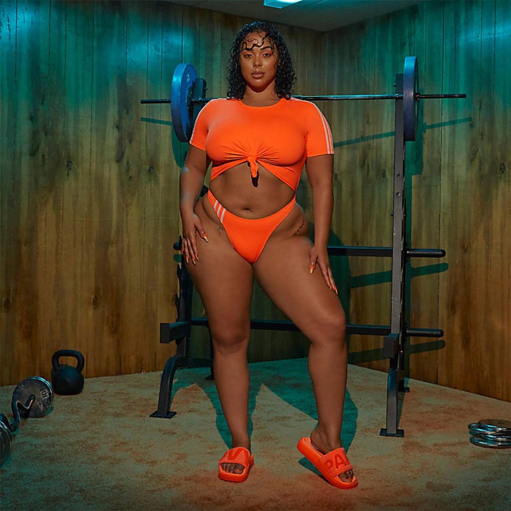 adidas x IVY PARK (Plus Size) Knot Swim Suit HD2839